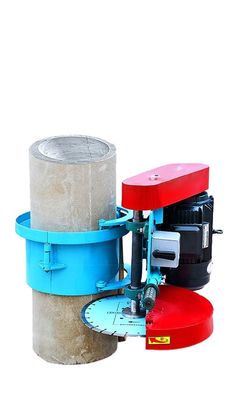 Clampada de sierra sin esfuerzo Construcción fundación cortador de pila de acero fácil mantenimiento 380V