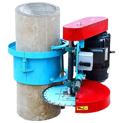 Clampada de sierra sin esfuerzo Construcción fundación cortador de pila de acero fácil mantenimiento 380V