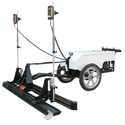 350 mm Max. espesor del pavimento de las cuatro ruedas láser para el proyecto de nivelación del suelo de cemento