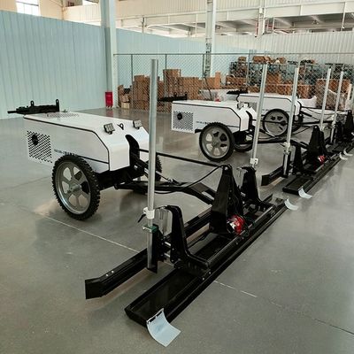 Máquina de nivelación de pavimento de hormigón láser portátil con consumo de combustible de 0,8-1,2 L/h