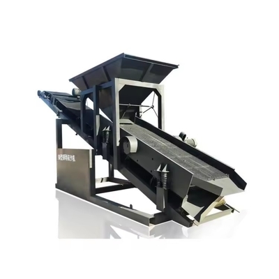 Máquina de filtrado de arena vibratoria con pantalla de tambor alimentada con vibración de tres capas externa