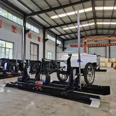Máquina de pavimentación con láser de suelo de hormigón de doble rueda Cvt para pisos de cemento lisos y planos