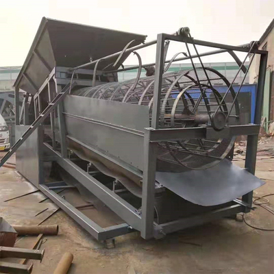 Máquina móvil de filtrado de arena de silicio con soporte de vibración 1800 KG 380V personalizable