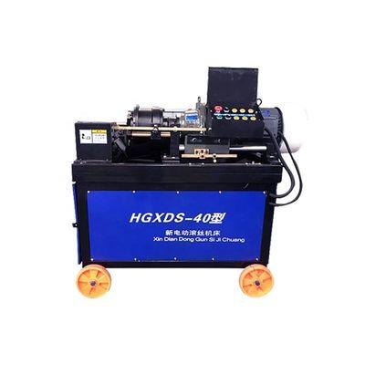Máquina de rodar de hilo de rebar con sistema hidráulico automático y longitud de manga de 0-80 mm