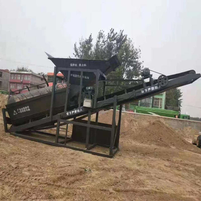 11m*2,2m*3,7m Dimensión Máquina de filtrado de arena de tambor rotativo para rodillos de parámetros
