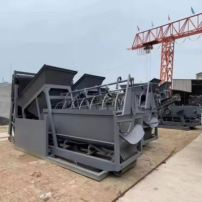 11m*2,2m*3,7m Dimensión Máquina de filtrado de arena de tambor rotativo para rodillos de parámetros