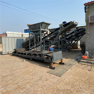 Máquina de tamizado de arena de vibración de tres capas para pantalla de vibración lineal en el campo de mineral