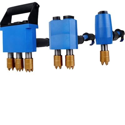 Trabajos de construcción de carreteras de hormigón Martillo de ciselado neumático para la rugosidad de las paredes de cemento