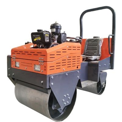 Diámetro del tambor 800 mm Caminar detrás de un solo tambor Roller vibratorio para una compactación suave de la carretera