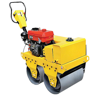 Capacidad de tanque de agua de 60L Mini Walking Behind Road Roller Compactor para un transporte fácil
