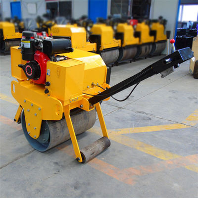 Compactor de rodillos vibratorios de acero con tambor de acero duradero