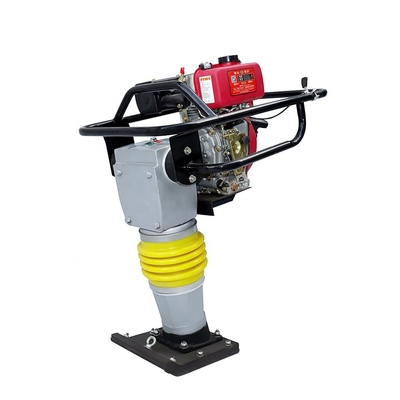 Motor de alta potencia Rammer de tierra eléctrico Compactor de amortiguación Rammer Vibración Rammer 3KW