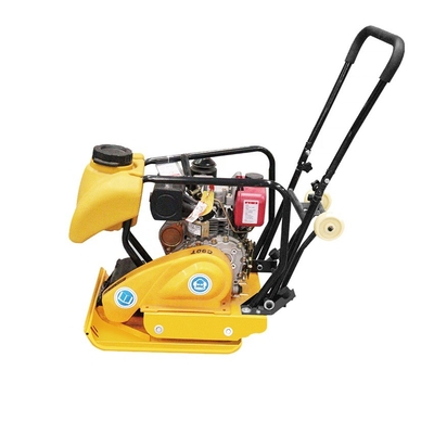 6.5HP Motor Construcción Placas de compactación de metal Compactor Rammer