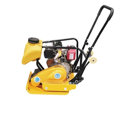 Compactor para la manipulación de la placa de compresión de tierra con motor de vibración manual 1050*370*690 mm
