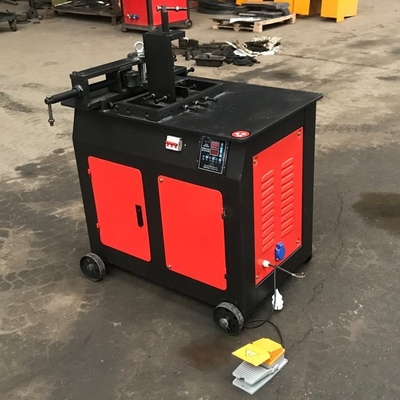 Acero al carbono WG38 Bender de tubo cuadrado eléctrico CNC con velocidad rápida y sistema hidráulico