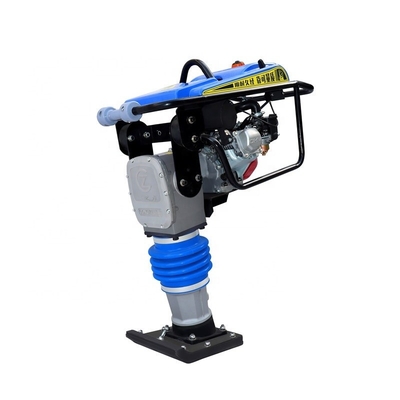 Compactor de placas de 90 kg de tamaño personalizado Rammer de amortiguación de vibración fuerte con GX160 / Robin Gasolina