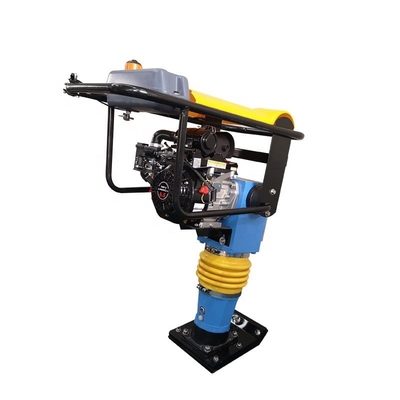 Compactor de vibración de larga duración Rammer de amortiguación de gasolina con velocidad de avance 9-13m/min