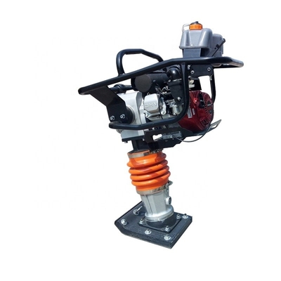 Compactor de vibración de larga duración Rammer de amortiguación de gasolina con velocidad de avance 9-13m/min