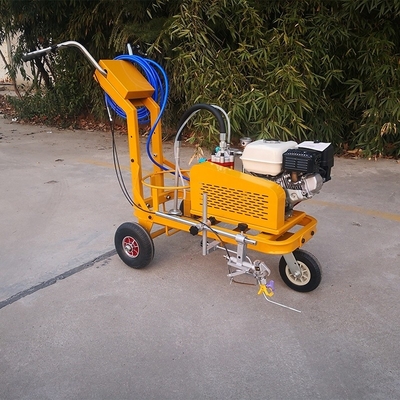 Marcado de la carretera máquina de pintura de pulverización aplicador de pulsador de pulverización en frío para el marcado rápido y