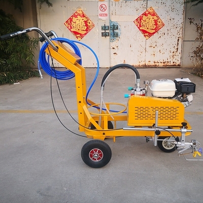 1450*830*1100mm Máquina de marcado de la carretera de pintura en frío para el marcado rápido y preciso 220m/min