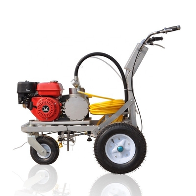 Máquina de marcado de carreteras Espray de pintura en frío Punto de venta único Sistema de bomba de gran volumen