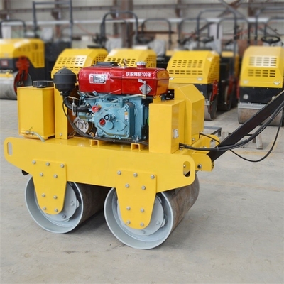 Diseño 20KN*2 Exciting Force Compactor de rodillos de mano para la construcción de carreteras mejoradas