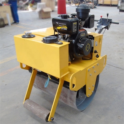 Diseño 20KN*2 Exciting Force Compactor de rodillos de mano para la construcción de carreteras mejoradas